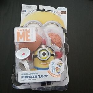 DESPICABLE ME MINION FIREMAN LUCY BRAND NEW
